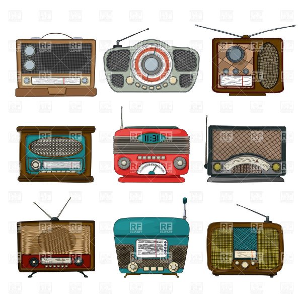 День радио картинки ретро