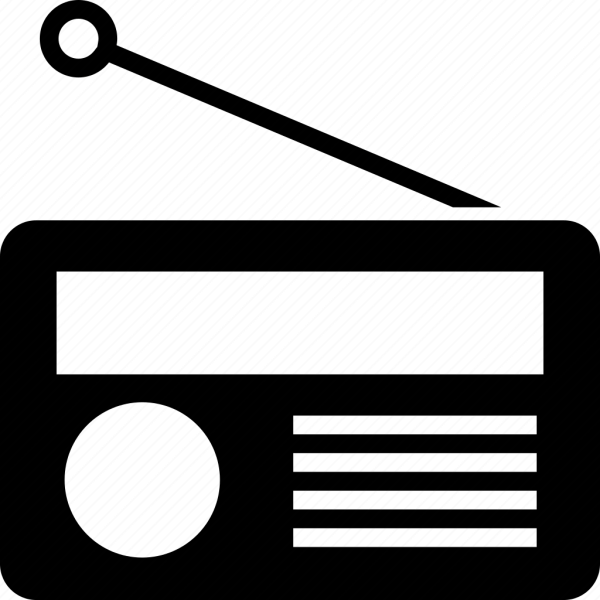 Значок радиоприемник