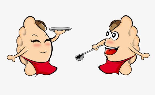 Пельмень мультяшный