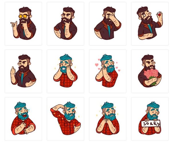 Стикеры для телеграмма