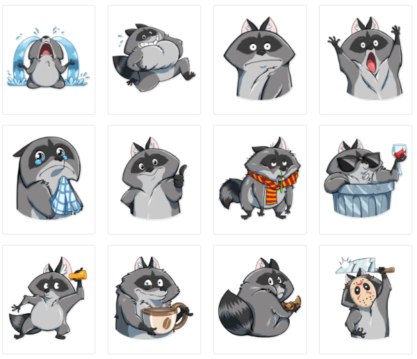 Стикеры герои фильмов