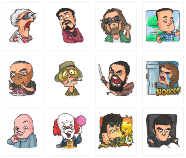 Стикеры люди