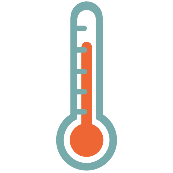 Градусник стикер