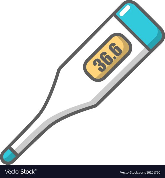 Градусник нарисованный