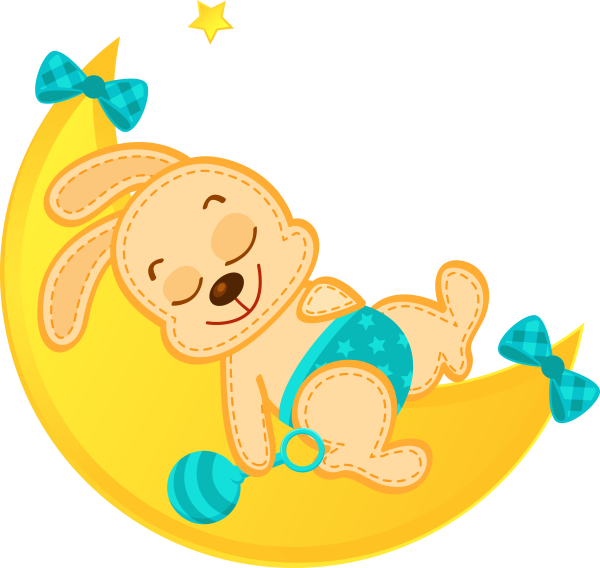 Медвежонок спит на Луне