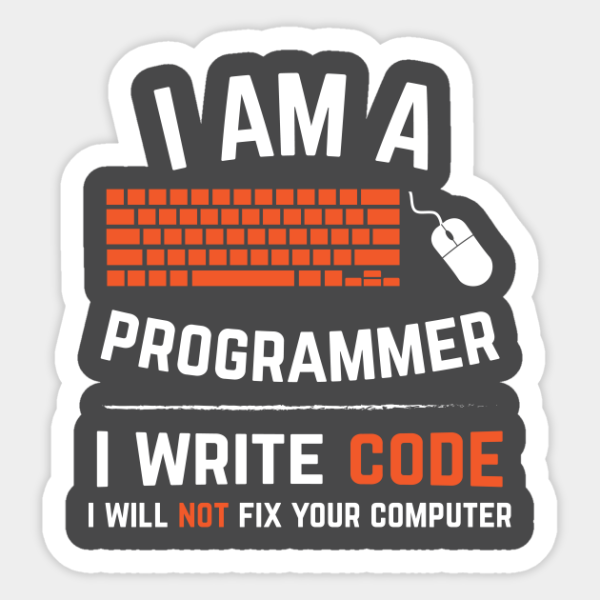 Наклейки для программистов