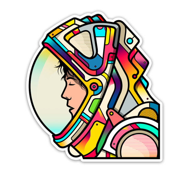 Поп арт Стикеры