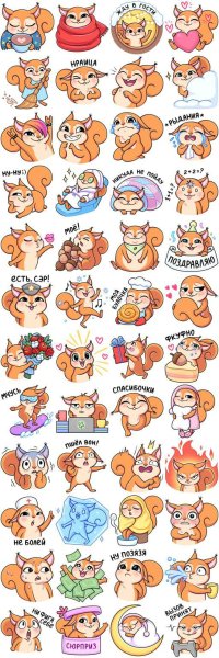 Наклейки котики