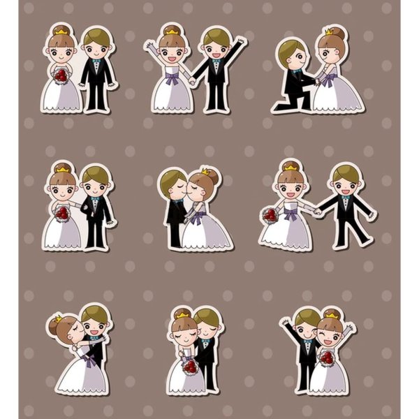 Стикеры свадьба