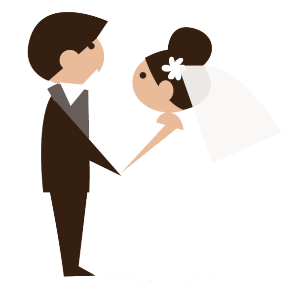 Мультяшная свадьба