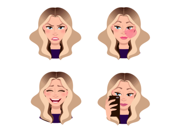 Стикер "эмоции"