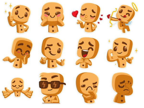 Стикер "эмоции"