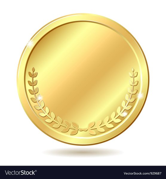 Золотые монеты вектор