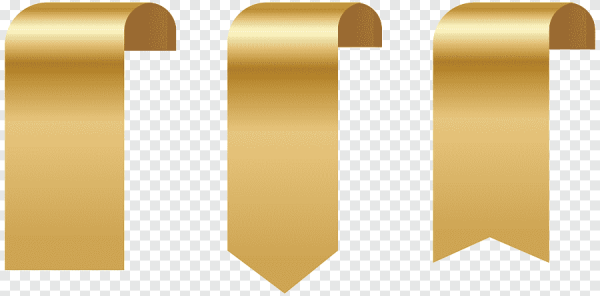 Золотая лента для фотошопа