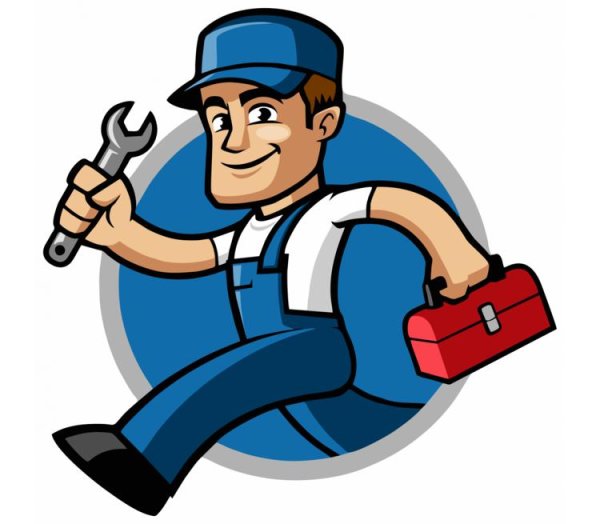 Сантехник иллюстрация