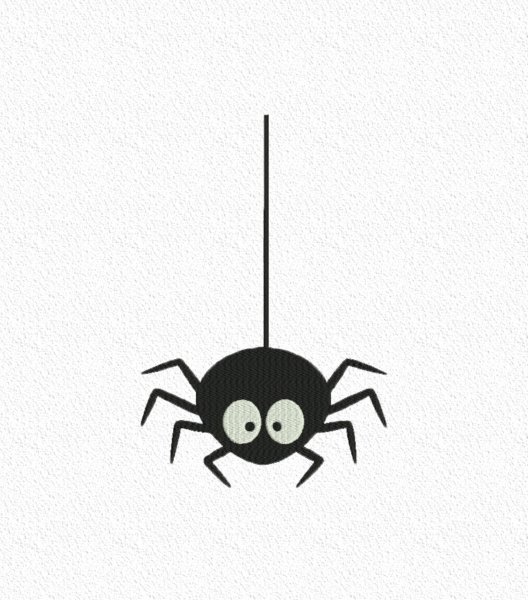 Паучок на прозрачном фоне