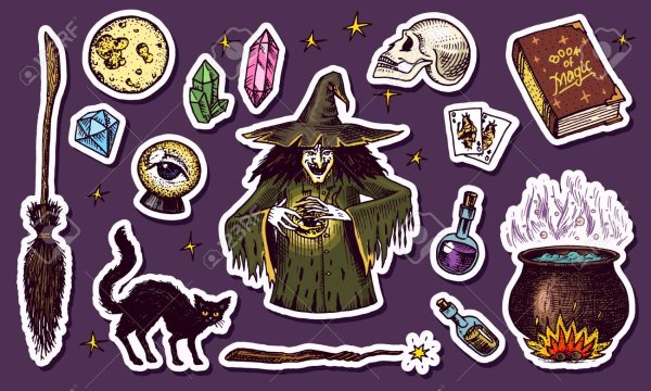 Магические наклейки