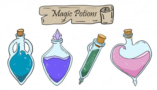 Зелье Гарри Поттер рисунок