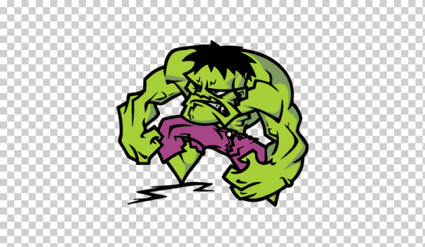 Стикер злого Халка