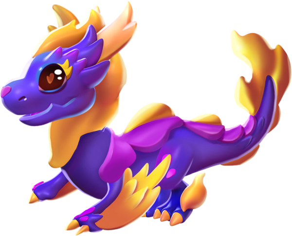 Дракон фиалка легенды Дракономании