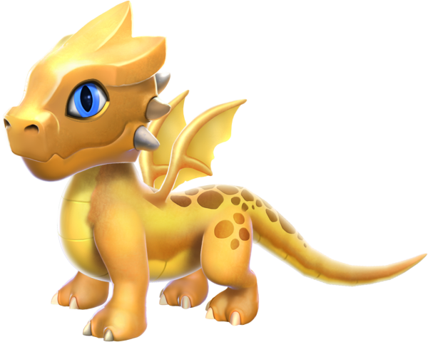 Легенды Дракономании дракон золото