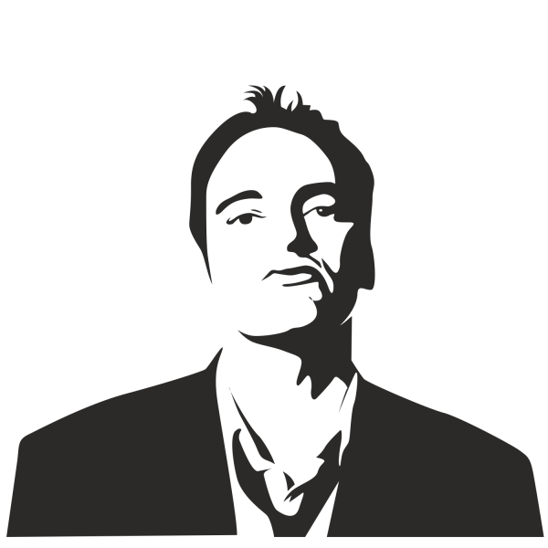 Векторный портрет Брюс Уиллис