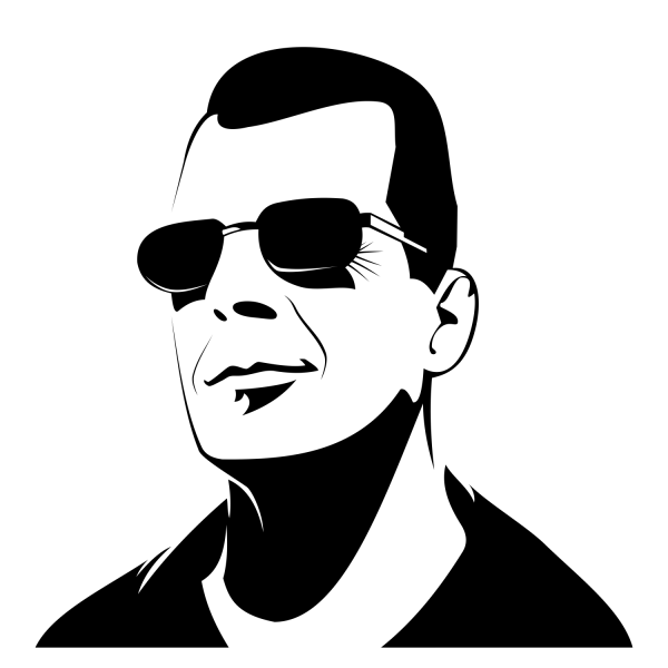 Портрет вектор Джонни Депп