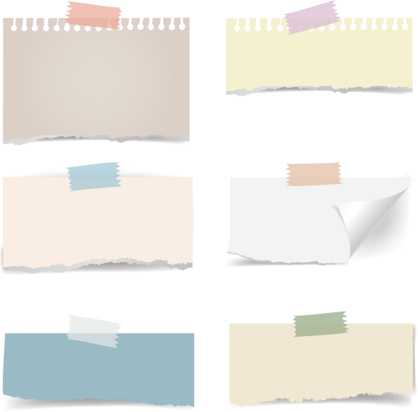 Стикеры для заметок длинный