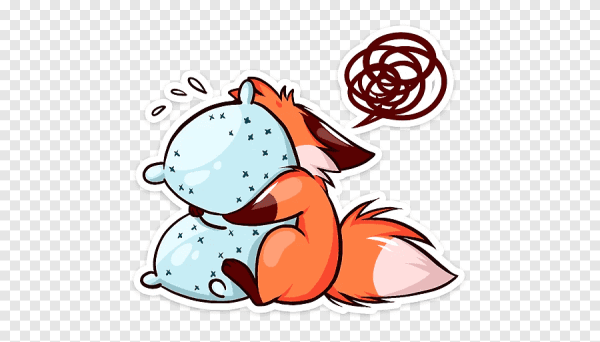 Стикеры Лис Паппи