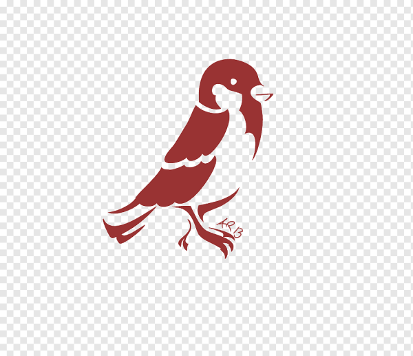 Воробей стилизация