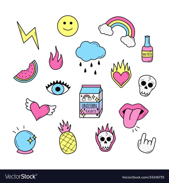 Стикеры милые подростки