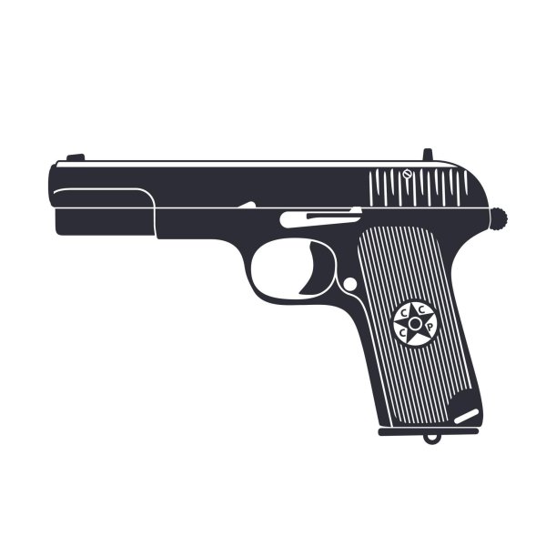 Пистолет ТТ вектор