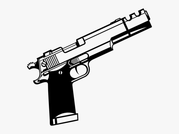 Пистолет эскиз