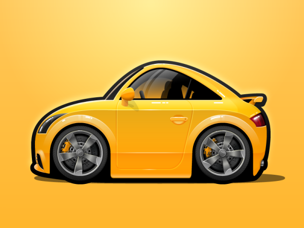 Наклейки на Ауди ТТ