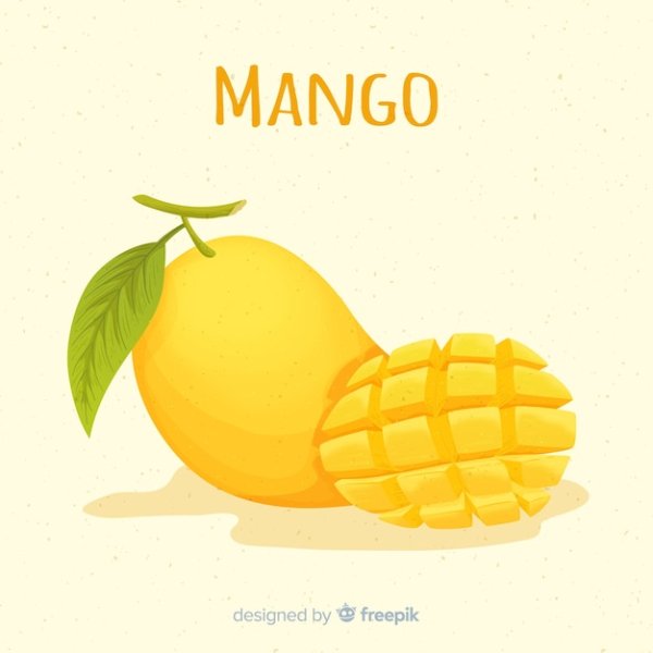 Манго рисунок