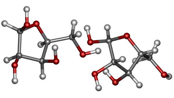 Шаростержневая модель молекулы Глюкозы