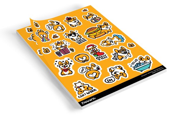 Корпоративные наклейки