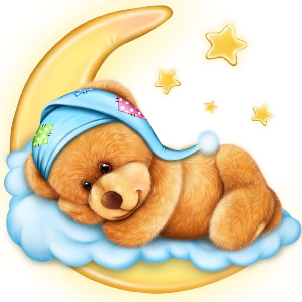 Мишка на Луне