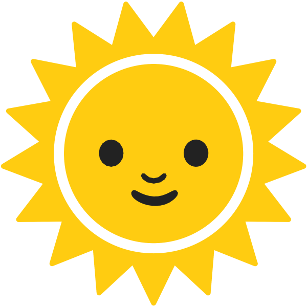 Смайлик солнышко