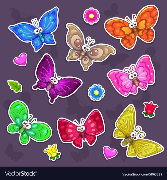 Красивый векторные бабочки