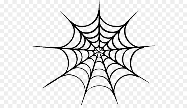 Паутина нарисовать карандашом