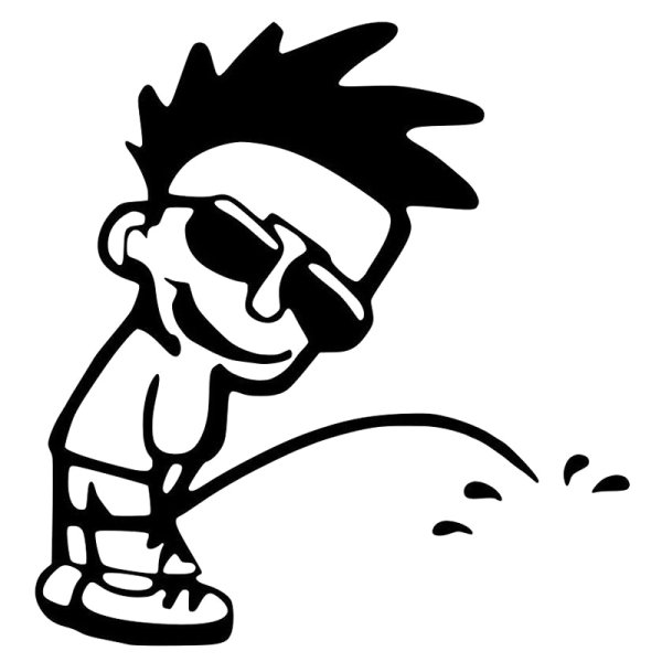 Наклейка мальчик