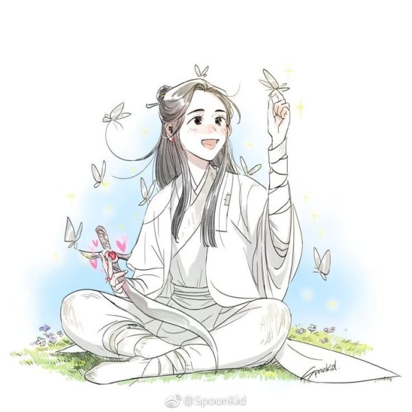 Благословение небожителей бабочки Хуа Чена