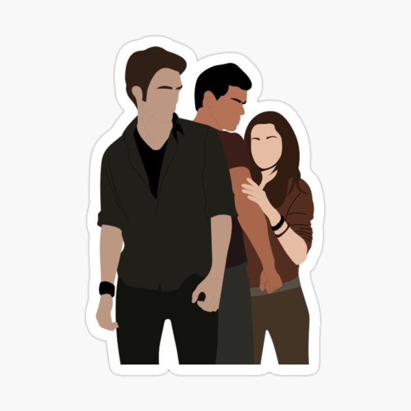 Наклейка (стикер) Сумерки