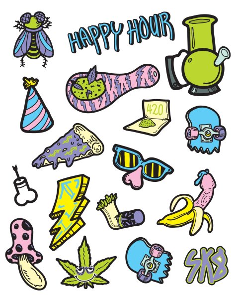 Стикерпак рисунки