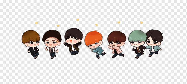 K Pop БТС Чиби