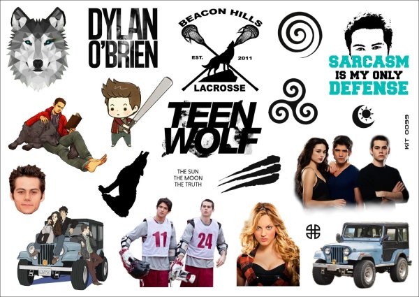 Стикеры Волчонок сериал