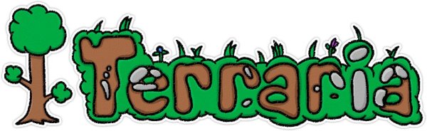 Надпись террария без фона