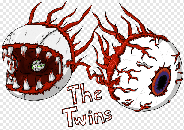 Нарисованные боссы террария