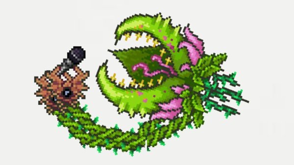 Terraria арт Плантера